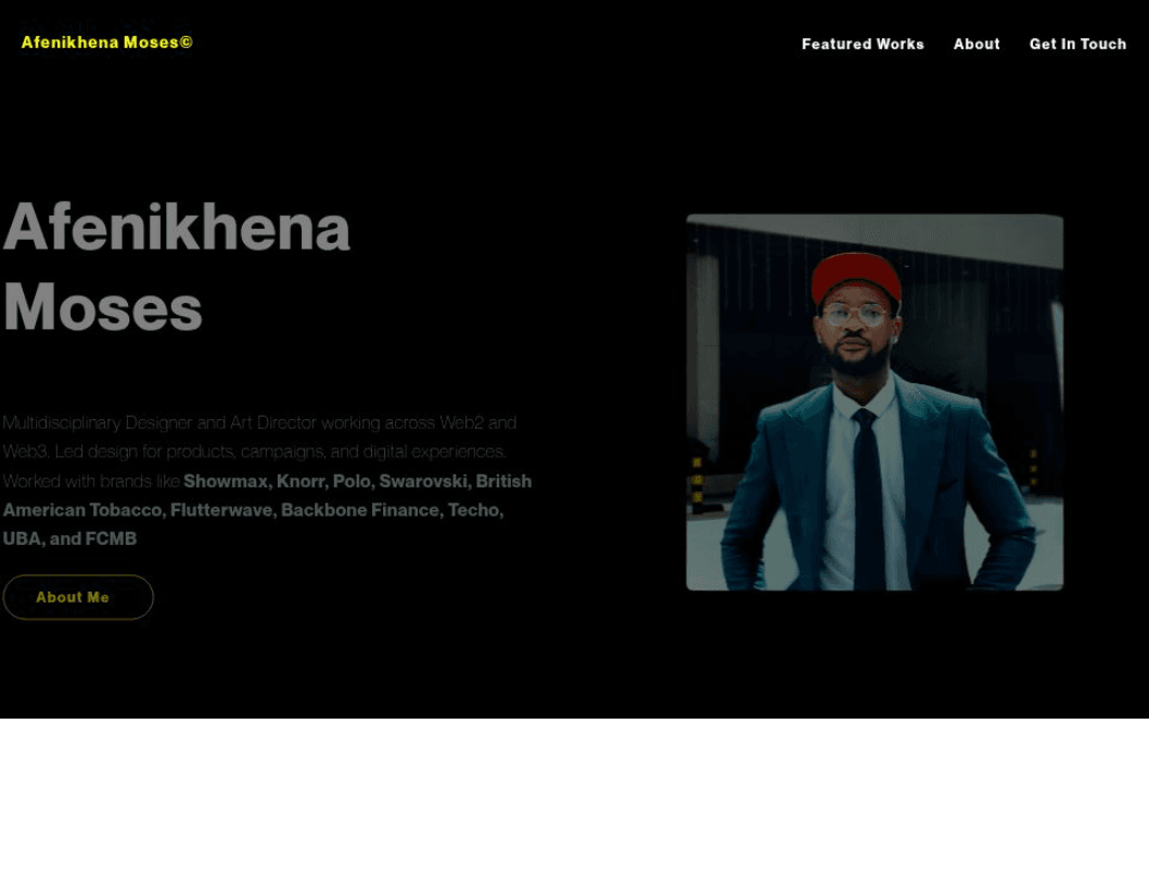 Web3 Developer Website project preview